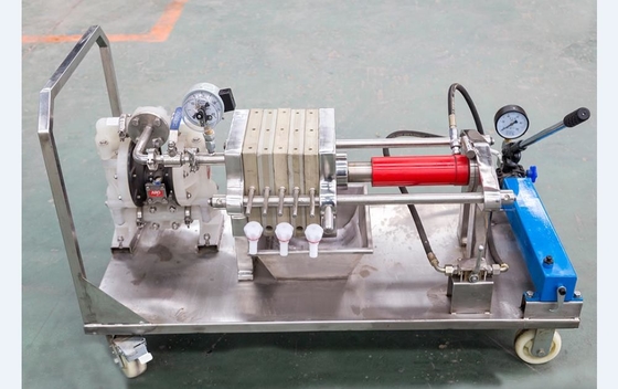 Χειρωνακτική μικρή μηχανή Τύπου φίλτρων για το ανοξείδωτο φοινικών λαδιού